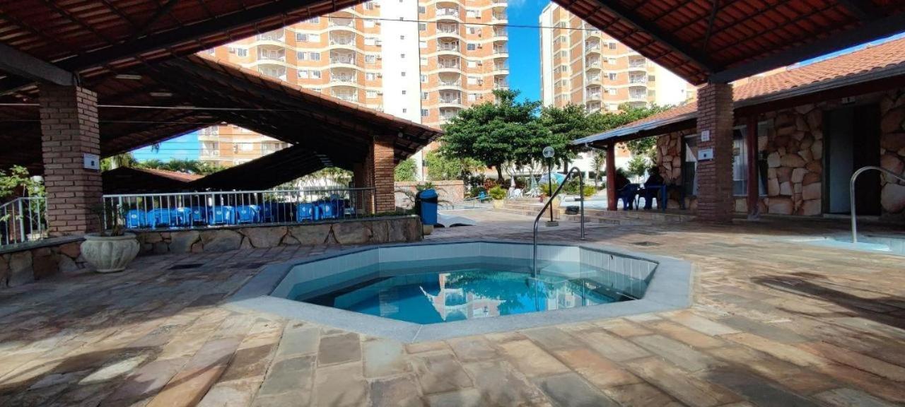 Apartamento Imperio Romano - 2 Quartos, 24Hs Piscina Caldas Novas Luaran gambar