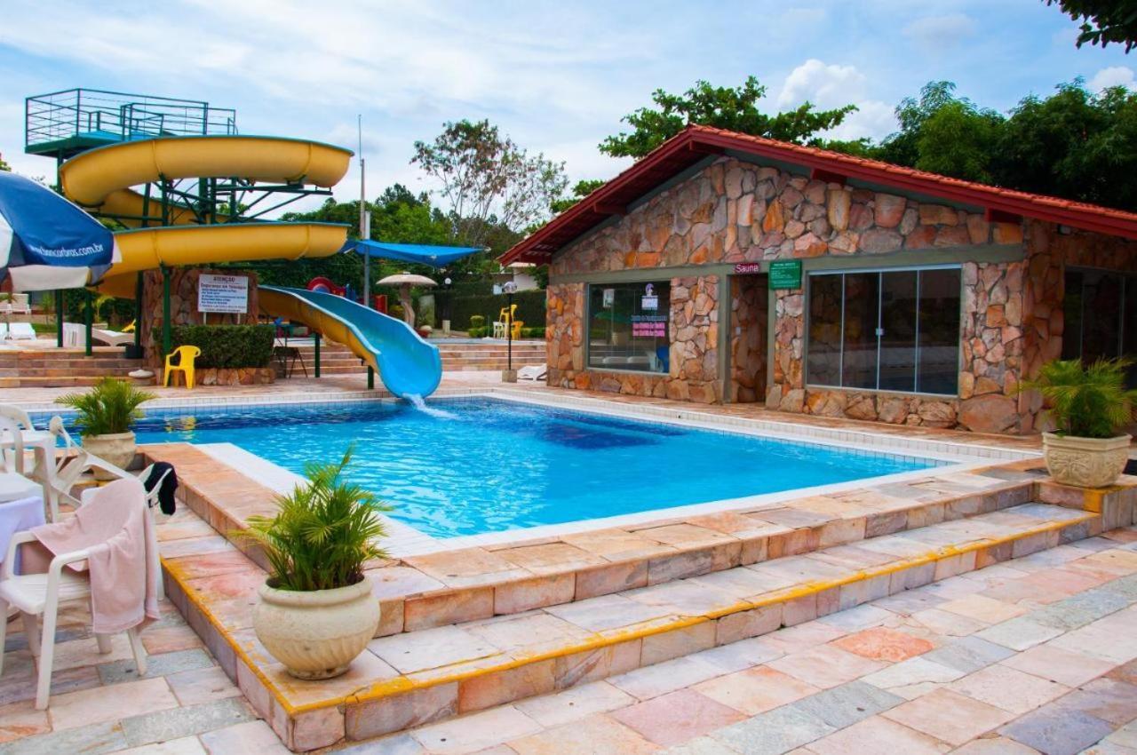 Apartamento Imperio Romano - 2 Quartos, 24Hs Piscina Caldas Novas Luaran gambar
