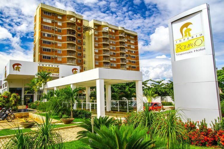 Apartamento Imperio Romano - 2 Quartos, 24Hs Piscina Caldas Novas Bilik gambar